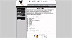 Desktop Screenshot of myerstool.com